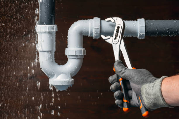 Professional Emergency Plumber technician working in Cherry Tree, PA